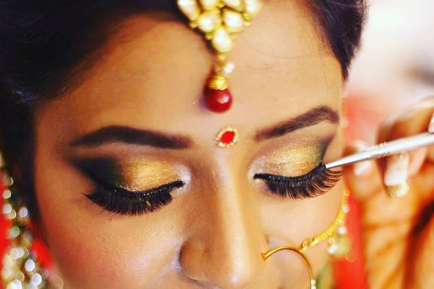 Bridal makeup