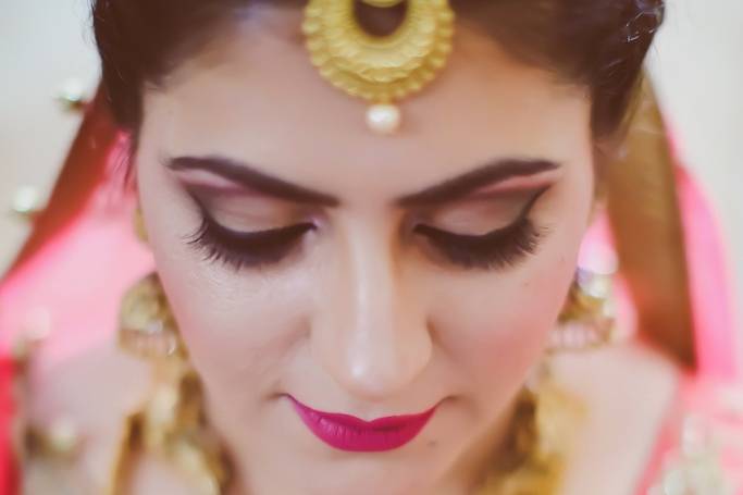 Bridal makeup