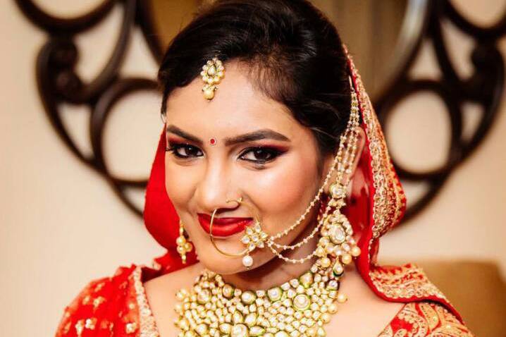 Bridal makeup