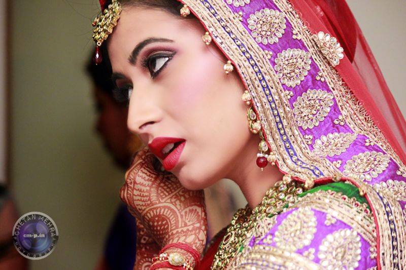 Bridal makeup