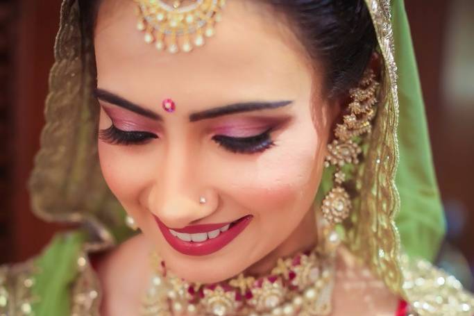 Bridal makeup