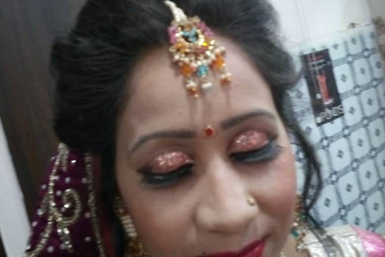 Bridal makeup