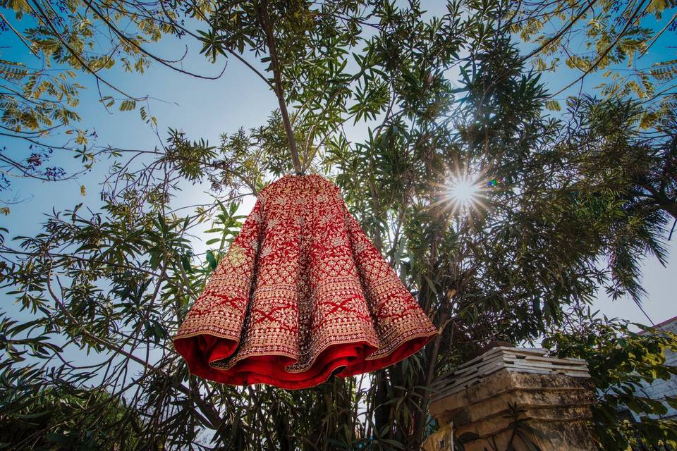 Bridal lehenga