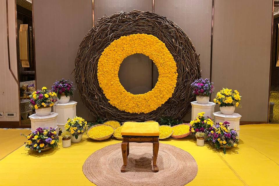 Haldi decor