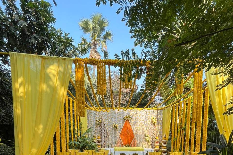 Haldi decor