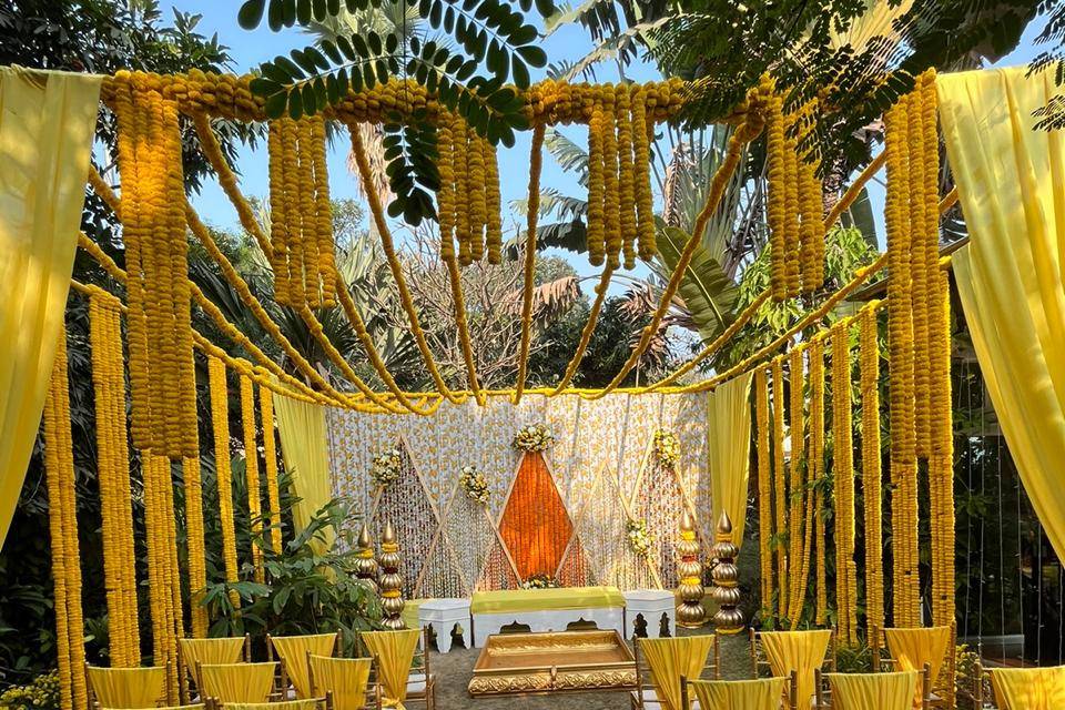 Haldi decor
