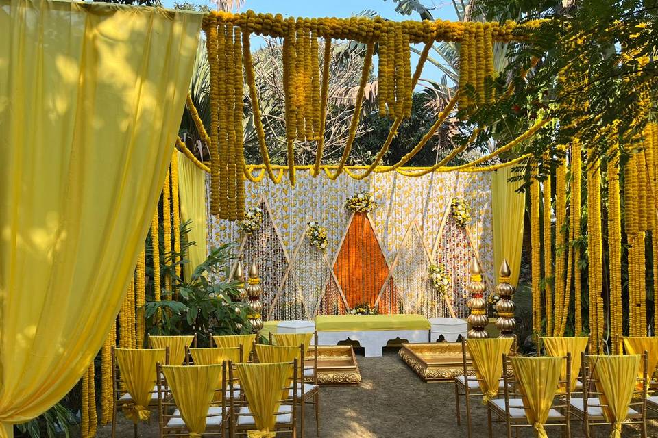 Haldi decor