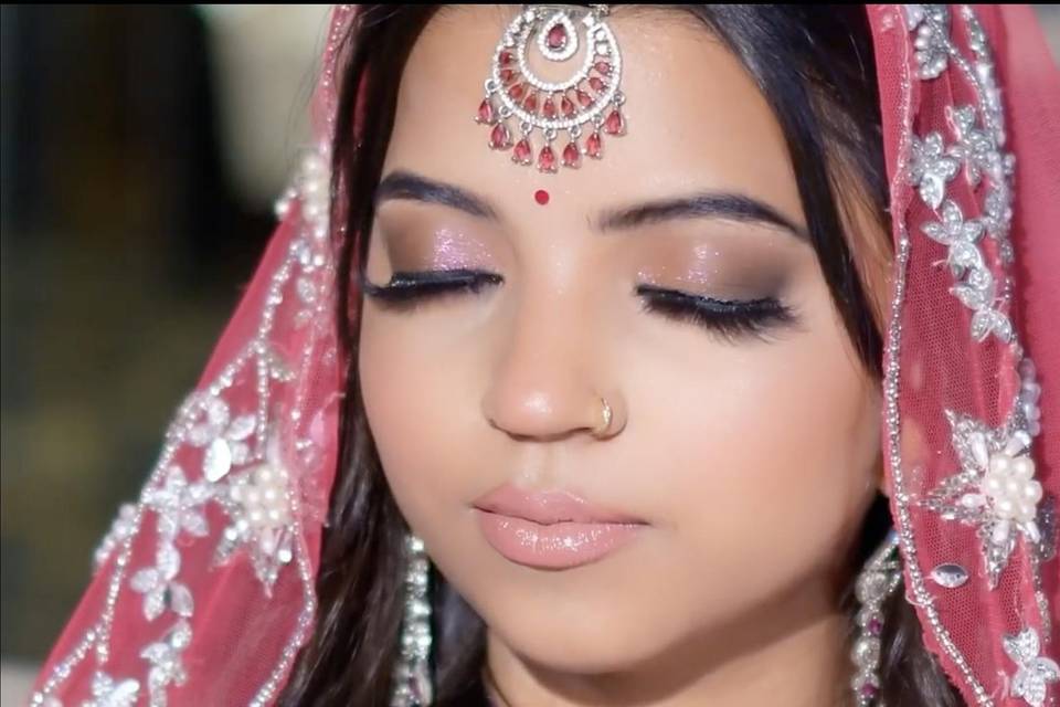 Bridal makeup
