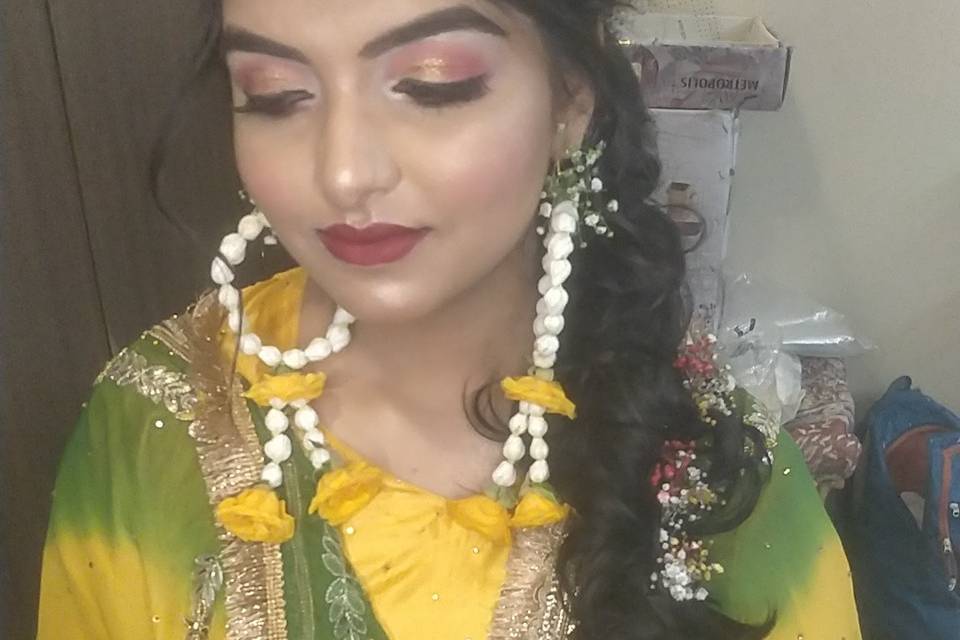 Bridal makeup