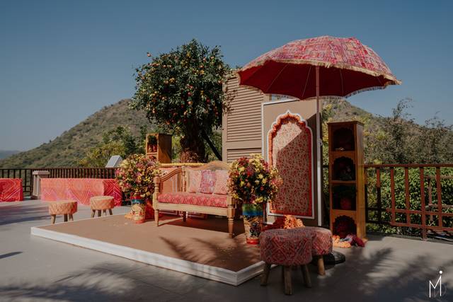 Roka Ceremony Decor