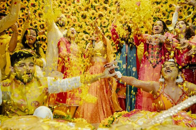 Joyful Haldi Moments