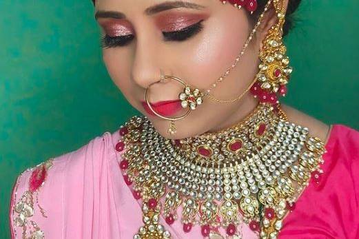 Bridal makeup