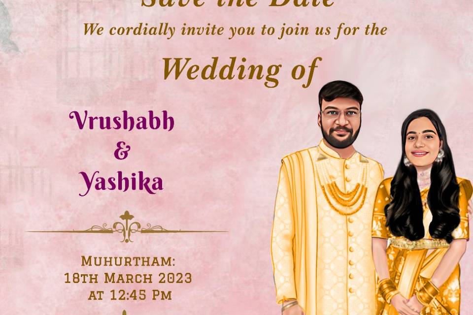 Wedding invite