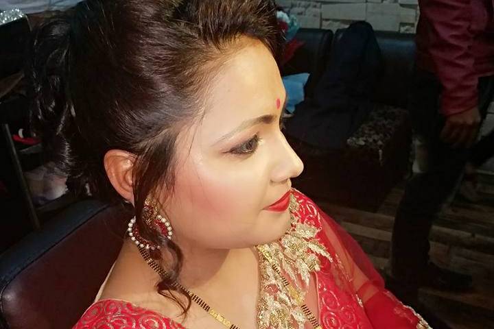 Bridal makeup