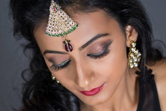 Bridal makeup