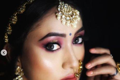 Bridal makeup