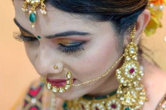 Bridal makeup