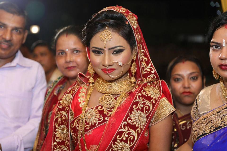 Bridal makeup