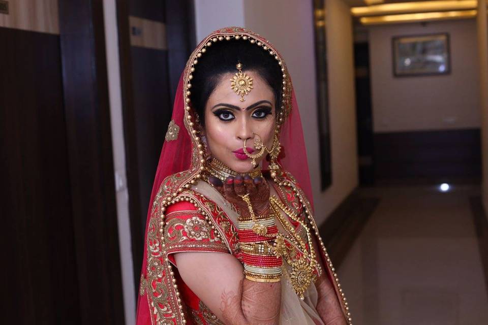 Bridal makeup