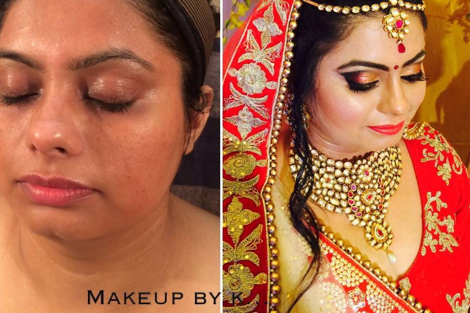 Bridal makeup