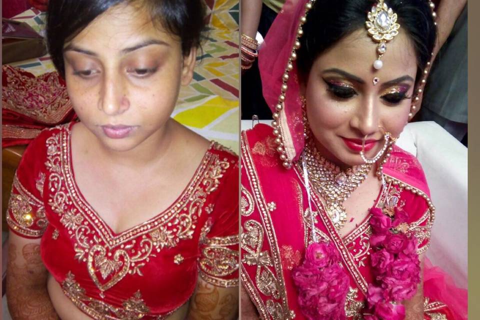 Bridal makeover