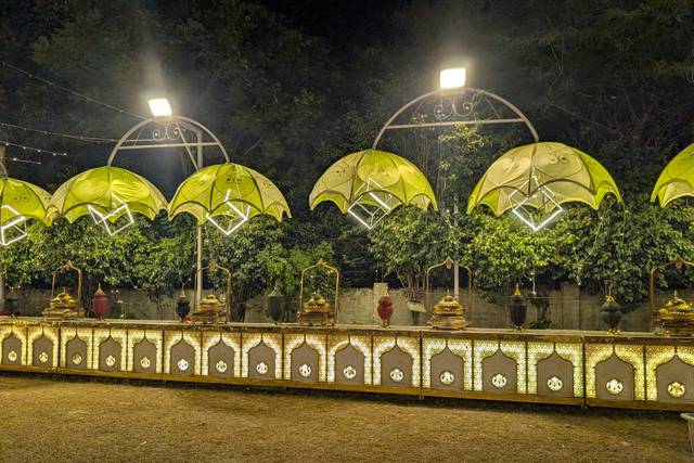 Catering setup