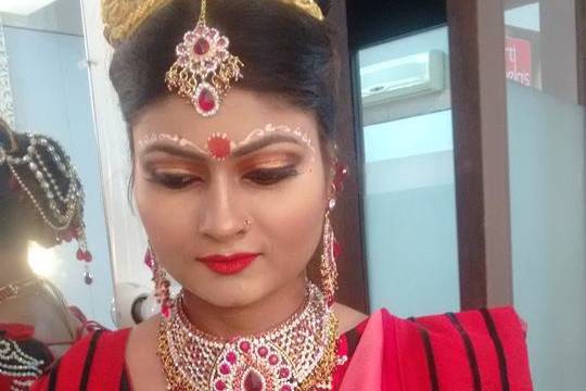 Bridal makeup