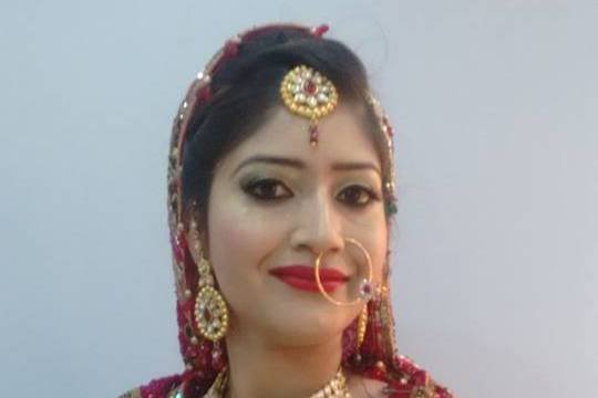 Bridal makeup