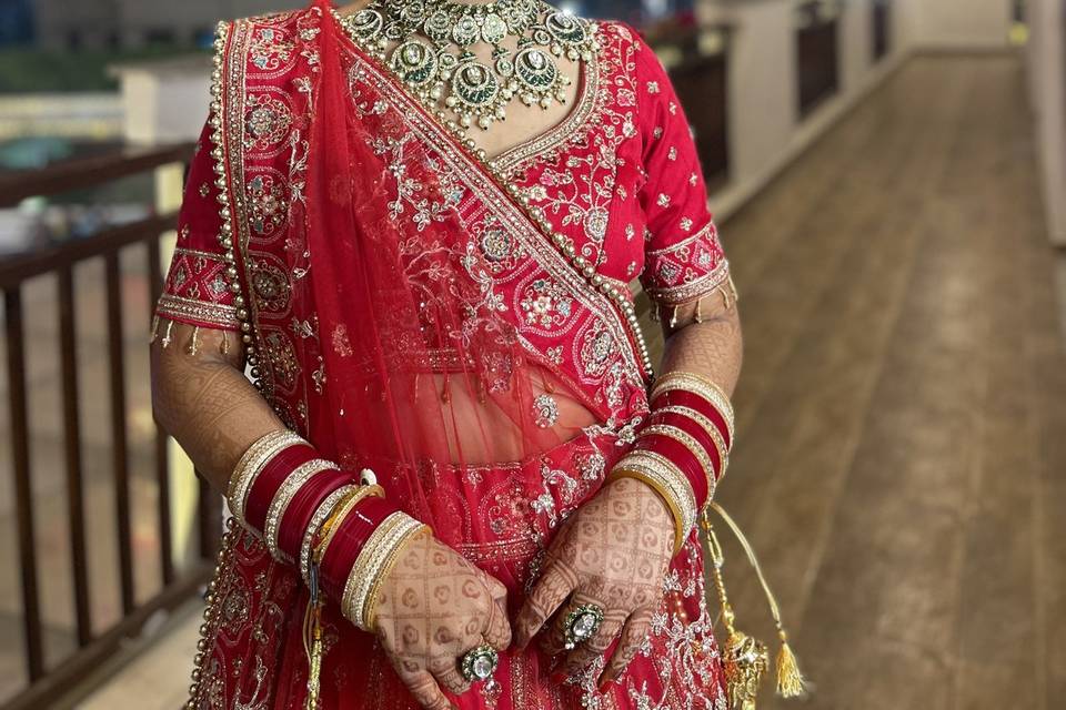 Bridal makeup