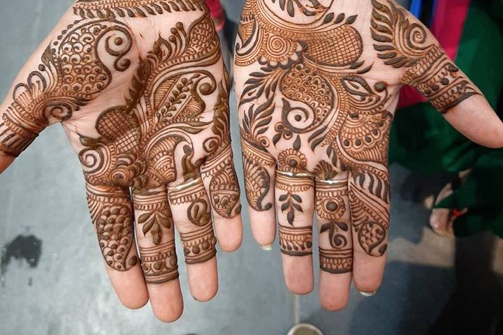 Bridal mehndi designs