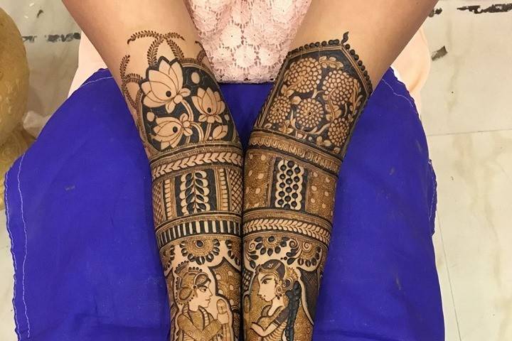 Bridal mehndi designs