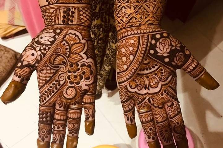 Bridal mehndi designs