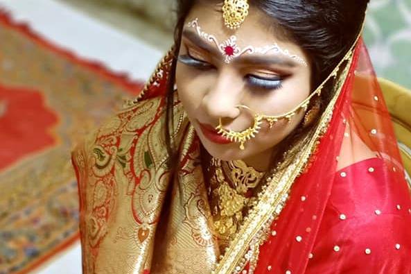 Bridal makeup