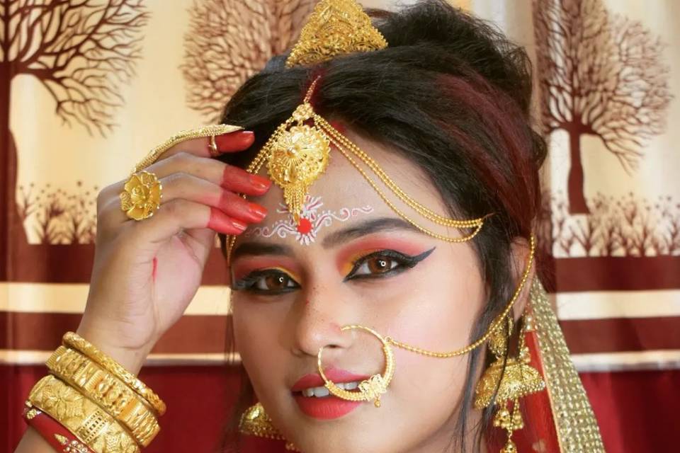 Bengali bridal makeover