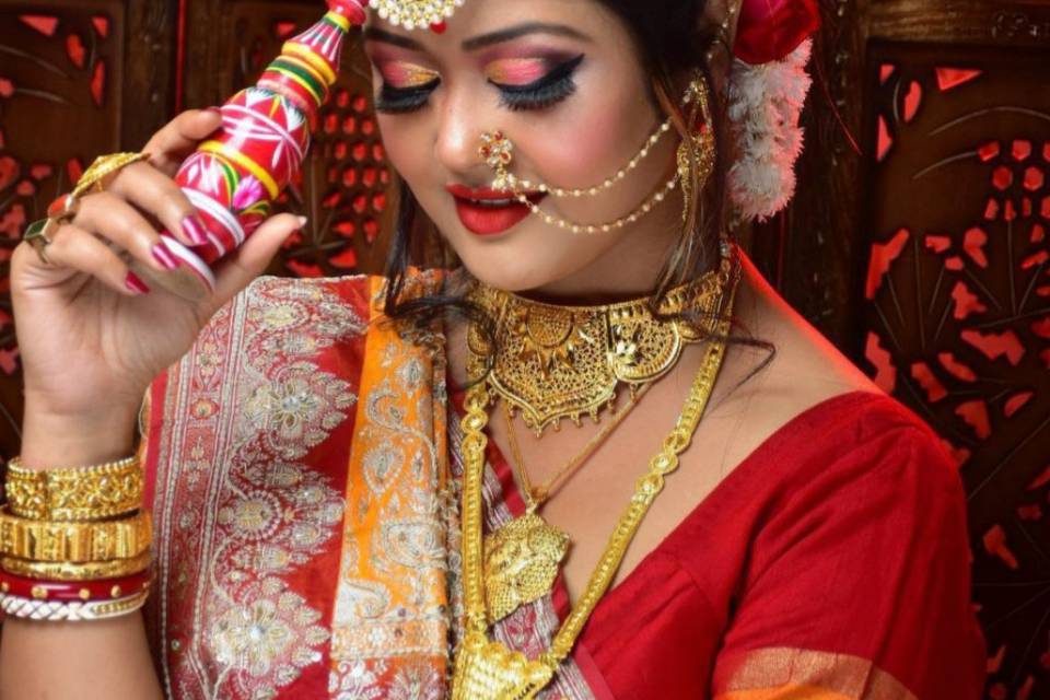 Bengali bridal makeover