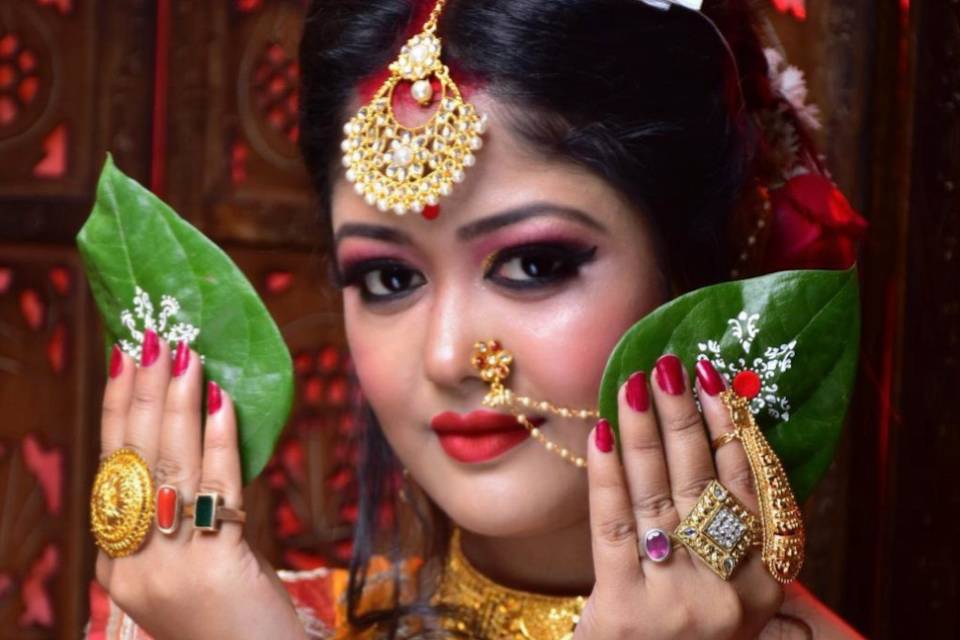 Bridal makeup