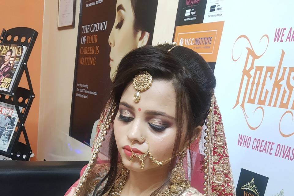 Bridal makeup