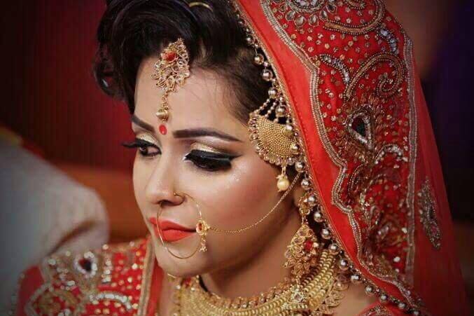 Bridal makeup