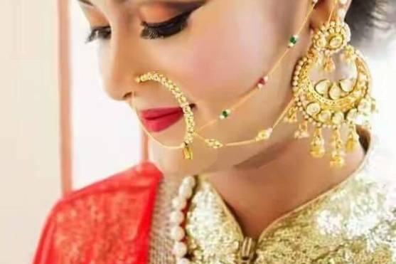 Bridal makeup