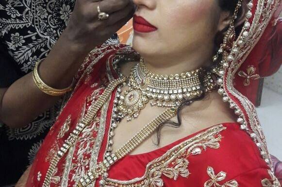 Bridal makeup