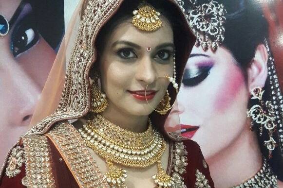 Bridal makeup