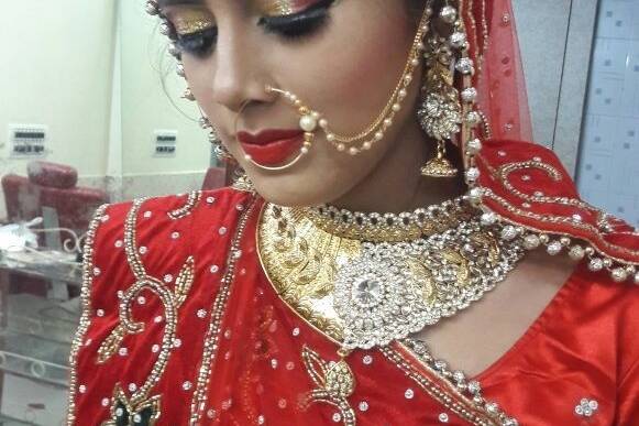 Bridal makeup