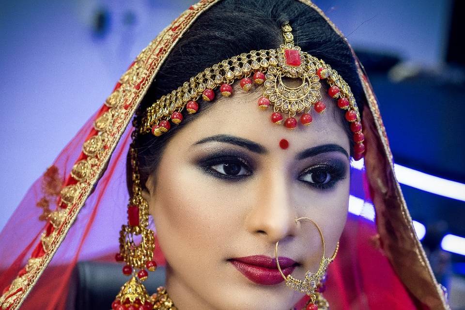 Bridal makeup