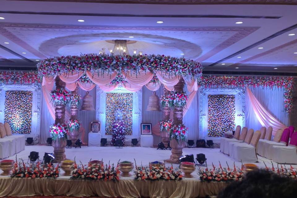 Jyothi Ganesh Flowers Decoration