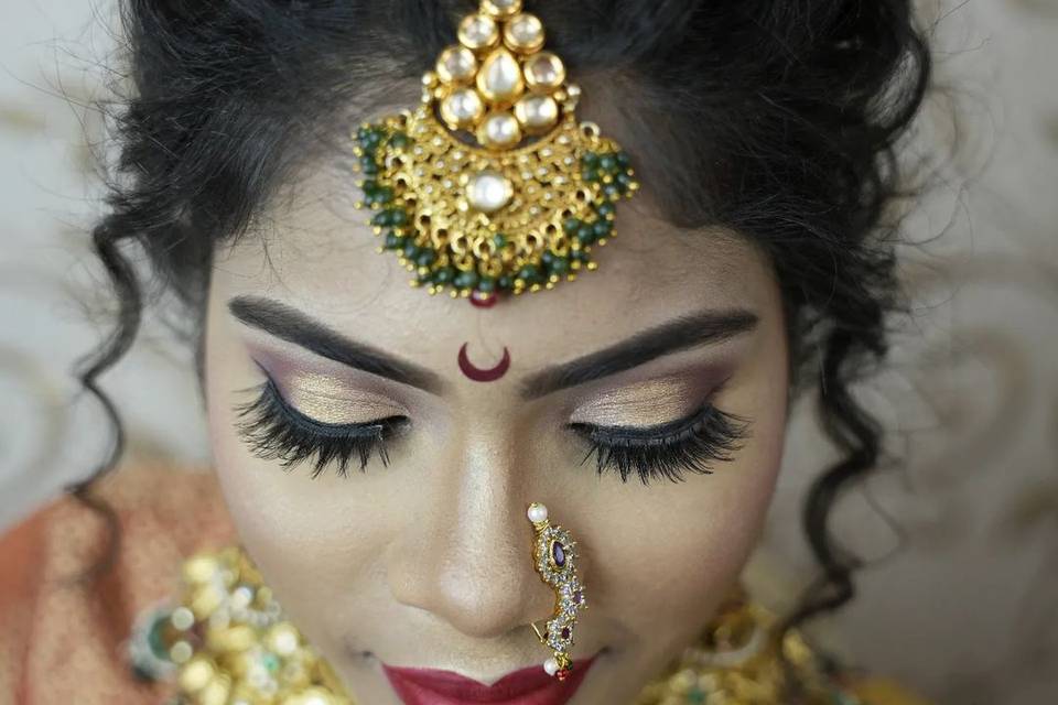 Bridal makeup