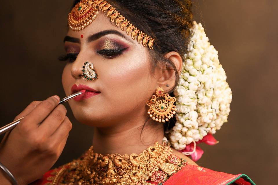 Bridal makeup