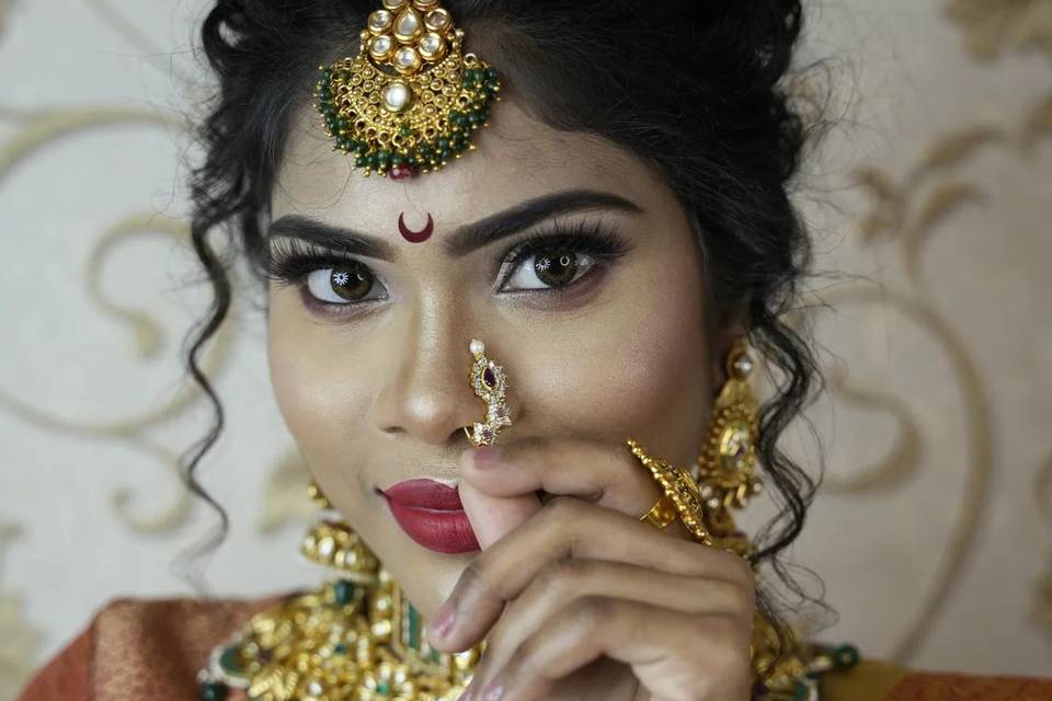 Bridal makeup