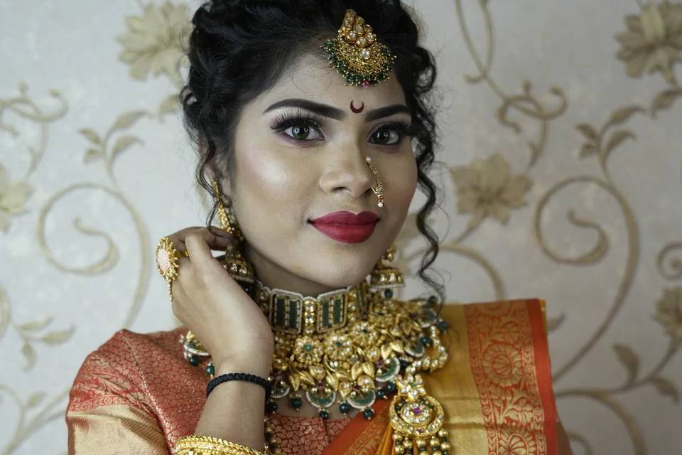 Bridal makeup