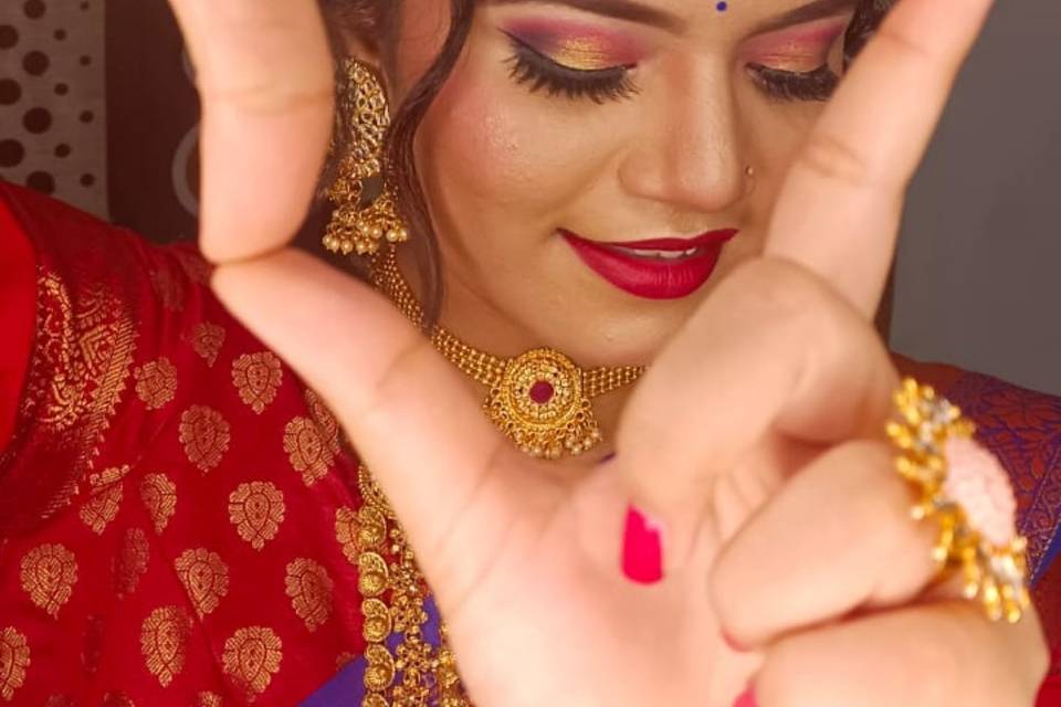 Bridal makeup