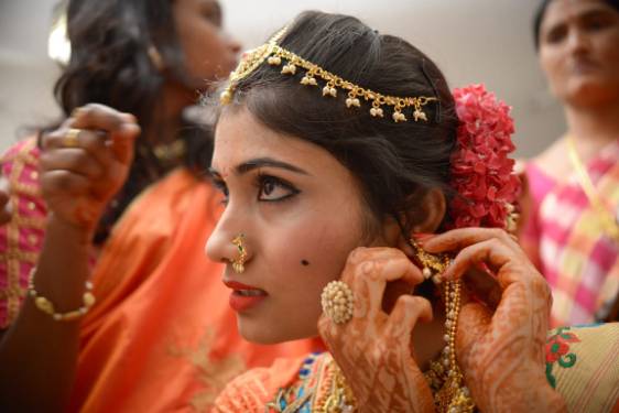 Bridal makeup